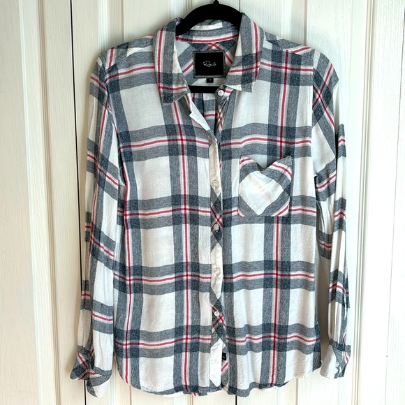 Rails Hunter Plaid Button Down Top. Size Small. - Picture 1 of 8